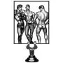 Tom of Finland 3 Piece Silicone Cock Ring Set Tom of Finland 3 Piece Silicone Cock Ring Set