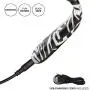 Calexotics Hype Flexi Wand Vibrator Slim Rechargeable Body Massager, Black, 1 Count
