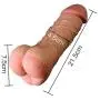 Risareyi Huge 8.4 Inch Huge Flesh Toy,Big Size 3D Realistic Thick Flexible Medical-Grade Stick Insert Wand, Training Kit for Women and Men Sports Goods