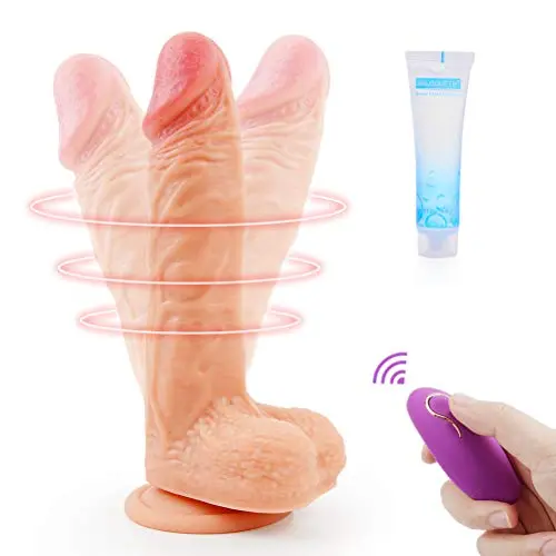 Realistic Anal Dildo with 10 Powerful Vibration Modes Bendable Shaft Soft Silicone for G-spot Anal Prostate Stimulation, PALOQUETH Waterproof Vibrating Dildo with Strong Suction Cup for Beginner Advan Realistic Anal Dildo with 10 Powerful Vibration Modes Bendable Shaft Soft Silicone for G-spot Anal Prostate Stimulation, PALOQUETH Waterproof Vibrating Dildo with Strong Suction Cup for Beginner Advan