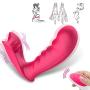 Remote Control Invisible But-terfly Silicone Waterproof USB Rechargeable Wearable Vibrant Toy for Women Couples