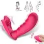 Remote Control Invisible But-terfly Silicone Waterproof USB Rechargeable Wearable Vibrant Toy for Women Couples