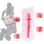 Pocket Pussy,Male Masturbator Vagina Sex Toy for Men,Male Mastubration Stroker Male Sex Toy (White, Lori)