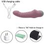 Personal Handheld Cordless Massager Powerful 7 Speed USB Charging Waterproof-LESWISH