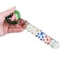 NewMaxer Heart-Shaped Designed Glass Dildo for Women Crystal Female Masturbator Glass Vaginal Plug Anal Anus Plug