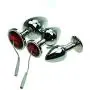 Adult Small Medium Large Full Metal Stainless Steel Anal Plug Electric Shock e-Stim Device Parts Accessories Butt Plug with Wire Adult Small Medium Large Full Metal Stainless Steel Anal Plug Electric Shock e-Stim Device Parts Accessories Butt Plug with Wire