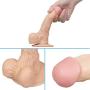 Lfcmf Realistic Real Soft Realistic-Ďìld`ɔ Waterproof Tools for Women Female-7.28 Inch, Pleasure Stick for Women