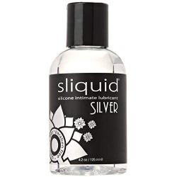 Sliquid Silver Premium Silicone Lubricant, 4.2 Ounce