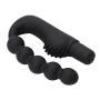 ❤ 10 Modes Amal Plug G-S Beads Silicone Vibrantor Six Toys Massage Wand for Women