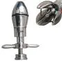 Stainless Steel Lock-able Anal Plug Bondage Butt Plug Anal Hook Stainless Steel Lock-able Anal Plug Bondage Butt Plug Anal Hook