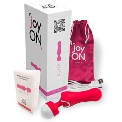 Massaging Wand with Movable Multi-Speed Head - Powerful Vibration, Rechargeable, Cordless & Portable. Put The Stress Away Like Magic with Lilith Wand Massager by Joy ON Toys