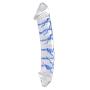 Huge Double-Ended Glass Wand Huge Smooth Medical-Grade Crystal Stick for Women Men