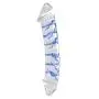 Huge Double-Ended Glass Wand Huge Smooth Medical-Grade Crystal Stick for Women Men