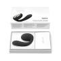 LELO Tara Luxury Rotating and Vibrating Couples Massager, Waterproof, Black