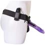 USLong Strap on Harness for Women Couples with Double Heads - Purple