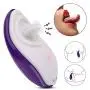 Adorime Clitoral Stimulator with Tongue Vibrator, Powerful Multi Speed Clit Vibrator with Heatable Silicone Tongue for Clitoris and Nipples Stimulation, Sturdy Oval Case, Removable Silicone Rim Adorime Clitoral Stimulator with Tongue Vibrator, Powerful Multi Speed Clit Vibrator with Heatable Silicone Tongue for Clitoris and Nipples Stimulation, Sturdy Oval Case, Removable Silicone Rim