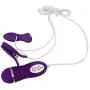 Waterproof Vibrators Sex-Toys for Women Vibrating Nipple Clamps 10 Frequency Women Nipple Vibrator Breast Massage,United King,Purple HLPXA TSHIRT