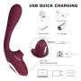 Powerful Clitorial stimulating with 10 Suction Modes + 10 Vibration Pattern stimulating Toy for Female,can USB Rechargeable Waterproof G Spots masseger for Women Suction 100% Secret Packing Powerful Clitorial stimulating with 10 Suction Modes + 10 Vibration Pattern stimulating Toy for Female,can USB Rechargeable Waterproof G Spots masseger for Women Suction 100% Secret Packing
