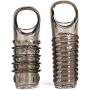 JunRP 2Pcs/Set Silicone Reusable Pênnís Sleeve Flexible Gláns Sleeve Pênnís Enlargement Extender Delay Éjaculation Ring for Men - Brown