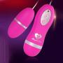 WEI EI Mini Waterprrof Silicone Remote Control gEg Vib C-Mssager for Women (Hot Pink)