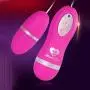 WEI EI Mini Waterprrof Silicone Remote Control gEg Vib C-Mssager for Women (Hot Pink)