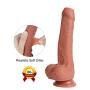 Lfcmf 8.46 Inch Double Layer Hardness Liquid Silicone Realistic Soft-Ďîldɔ Relax Massage Wand Female Toys