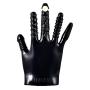 Premium Quality Adult Love Massage Magic Vibrating Gloves for Party Couples Black