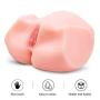 3D Male Masturbator Sex Dolls for Men Male Lifelike Silicone Sex Toys with Vagina Pussy Anal Toy for Men Masturbation (9.5×9×5inch)