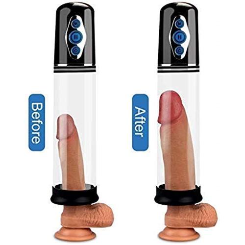 JSFQ Sex 100% Secret Shipping Exêrcīser Vacuu-m Pênīs E-n-largement Pǔ-mp for Man E-n-Large Pênīs Trainer Elêctrīc Pênīs Enhancer USB Charge vdfgngmdf