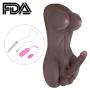 Y-Not 3D Realistic Silicone Shemale Body Ladyboy Sex Doll Transgender Torso Masturbator Transsexual Adult Toys for Men Women Couples with Big Breast, Dildo, Anal Hole and Love Egg