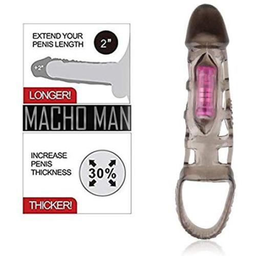 Extender Enlarger Extension Sheath Elastic Long Lasting Time Size Sleeve Stamina Enhancer q211