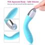 High Quality Medical Silicone Wand Massager with 10 Powerful Vibration Mode, Waterproof, Arbitrary Bending Memory Function Design, Cordless Design for Each Part.