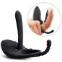 SANNUY Funny Toys Waterproof Rechargeable Rings Vibrat-ing Relaxation Traning Kit Relax Massage Wand