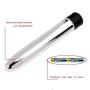 Portable Mini Powerful Bullet Massage Tool with 10 Speeds for Women
