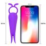 Quiet Powerful Silicone Mini Vibrator with 10 Modes for Travel, LUV-SPOT Rechargeable Sex Toys with Soft Smooth Tentacles to Clitoris Nipple Penis Stimulation Massager for Women, Men and Couples