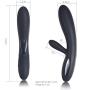 SVAKOM Powerful Ultra-long Battery Intelligent G-spot Large Rechargeable Rabbit Vibrator. (Lucas-Black)
