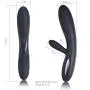 SVAKOM Powerful Ultra-long Battery Intelligent G-spot Large Rechargeable Rabbit Vibrator. (Lucas-Black)