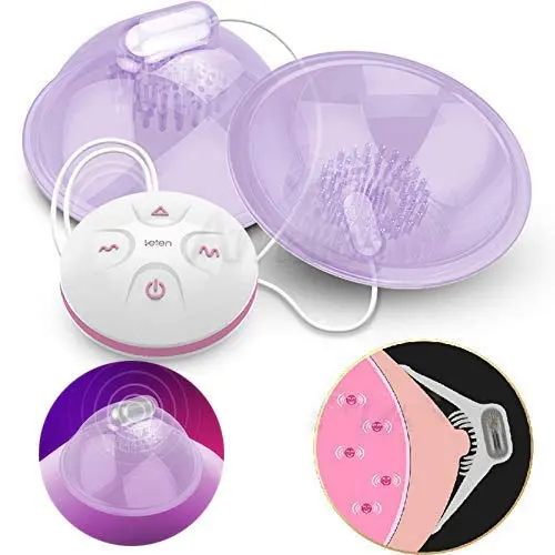 Rechargeable Nipple Massa-ger Breast Chest Stimulator Enhancer Toys Women ,with Retail Box 10 Speed ñípplè Modes Electric Pump Sucker Rechargeable Nipple Massa-ger Breast Chest Stimulator Enhancer Toys Women ,with Retail Box 10 Speed ñípplè Modes Electric Pump Sucker