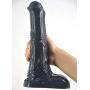Huge Suction Cup Tool (10 inch Long, 2 inch Wide) Women Realistic Massager Soft Real Touch Toy