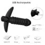 Anal Vibrator with 7 Stimulation Beads 10 Powerful Vibration Modes for Anal Play, PALOQUETH Rechargeable Anal Stimulator Sex Toy Butt Plug for Men Women Couples Anal Vibrator with 7 Stimulation Beads 10 Powerful Vibration Modes for Anal Play, PALOQUETH Rechargeable Anal Stimulator Sex Toy Butt Plug for Men Women Couples