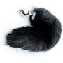 EA-STONE Stainless Steel Bǜtt-Plǚg,Funny Love Faux Fox Tail Butt Backyard Stopper,Cosplay Costumes for Women