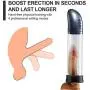 NNUIBY Vacuum Pump Enlargement Extender with 4 Modes of Suction Silicone Cock Ring, USB Rechargeable NNUIBY Vacuum Pump Enlargement Extender with 4 Modes of Suction Silicone Cock Ring, USB Rechargeable