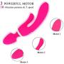 jujuind Wireless Magic Handheld Massager - 10 Kinds of Vibration Frequency - Waterproof - Ultra-Quiet - USB Magnetic Charging - is a Good Helper for Travel