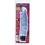 Golden Triangle Pearl Shine 9-inch Waterproof Vibrator, Blue