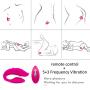 Wonderful Gift Remote Control Vibe U Shape Toy with 8 Modes Massger USB Rechargeable Secret Packing