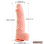 SNNNY 13.2 Inch Dî`Ld.Ɔ Women Wand Flexible Toy Huge Tool