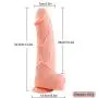 SNNNY 13.2 Inch Dî`Ld.Ɔ Women Wand Flexible Toy Huge Tool
