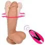 Riodong® Rotating Dildo Liquid Silicone Vibrating Cock Realistic Penis of Porn Star with Suction Cup for Women Masturbation G-Spot Vibrator Anal Play Sex Toy, 8.25 Inches Riodong® Rotating Dildo Liquid Silicone Vibrating Cock Realistic Penis of Porn Star with Suction Cup for Women Masturbation G-Spot Vibrator Anal Play Sex Toy, 8.25 Inches