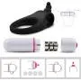 Vibrating Cock Ring - Penis Ring Dildo Vibrator with Clit Stimulator – Soft Silicone, Flexible, Enhances Hardness and Performance Increase Stamina – Sex Toy Men Women –Tango by Honey Adult Play -Black Vibrating Cock Ring - Penis Ring Dildo Vibrator with Clit Stimulator – Soft Silicone, Flexible, Enhances Hardness and Performance Increase Stamina – Sex Toy Men Women –Tango by Honey Adult Play -Black