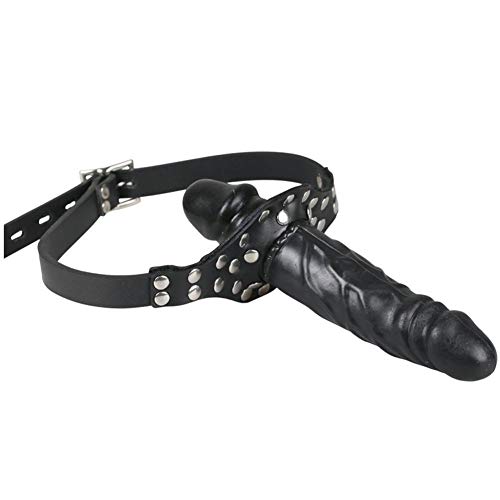 TTQQJJ 7.67 Inches Suction Strap On Role Play - Adjustable Wear Relax Rod Soft Big Huge Size Toy - Black - Gaozhonggaoyi3.1